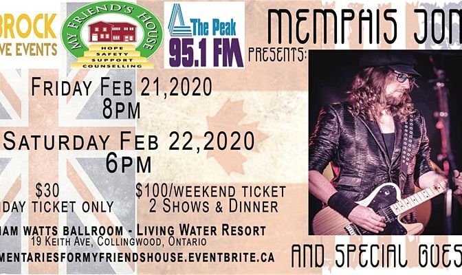 Memphis Jones for My Friends House