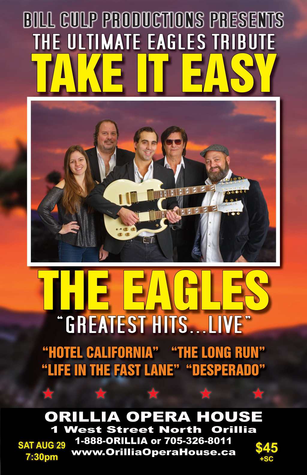 The Ultimate Eagles Tribute Take it Easy The Peak