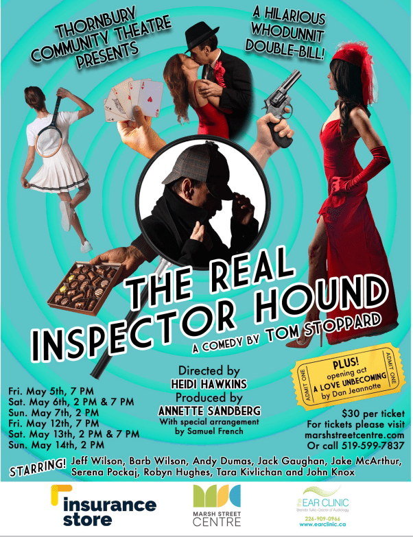 Thornbury Community Theatre proudly presents The Real  Inspector Hound - Vimarsana News