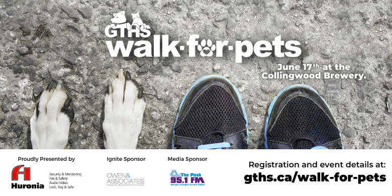 GTHS Walk for Pets 2023 presented by Huronia Alarm & Fire Security - Vimarsana News