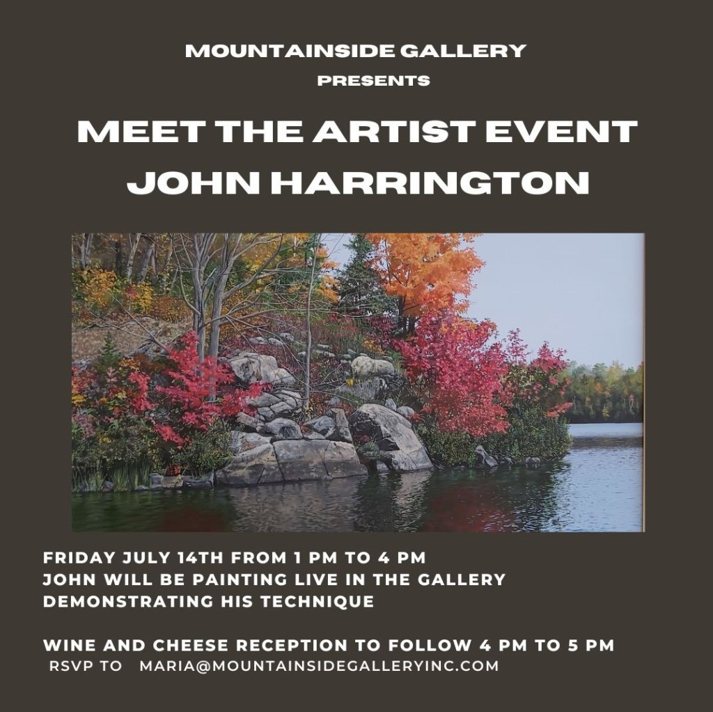 Meet the Artist Event featuring John Harrington - Vimarsana News