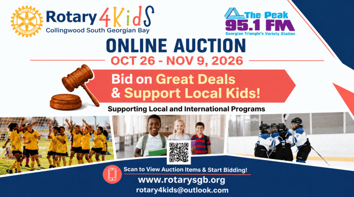 Rotary 4KIDS Online Auction